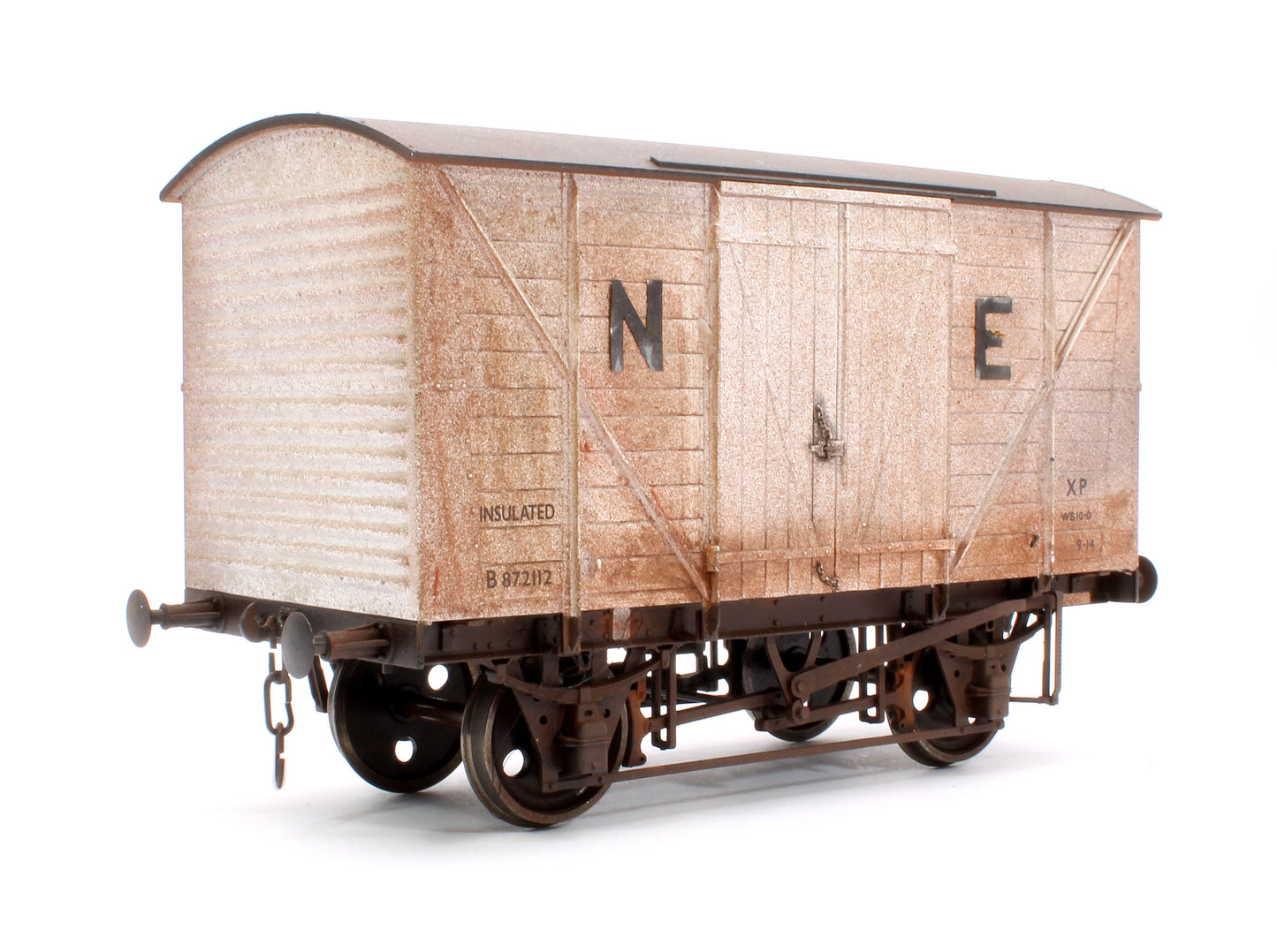 Pre-Owned NE 10T Insulated Van No.B872112 - Weathered (Unboxed)