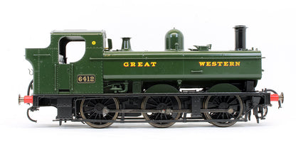 Pre-Owned 7S-024-001 64XX Pannier 6412 Great Western Green Steam Locomotive