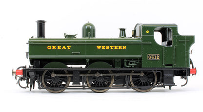 Pre-Owned 7S-024-001 64XX Pannier 6412 Great Western Green Steam Locomotive