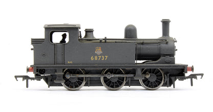 Pre-Owned 31-055A J72 Tank '68737' BR Black Early Emblem Steam Locomotive (Weathered)