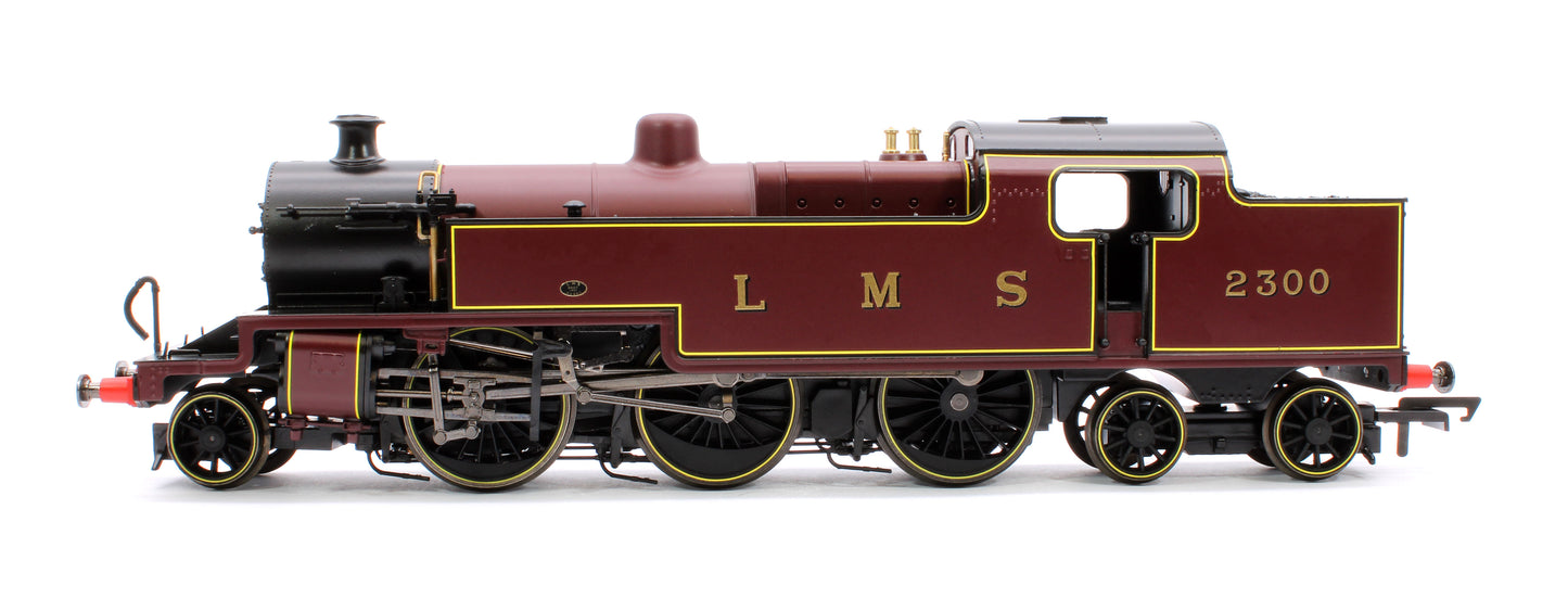Pre-Owned Class 4P Fowler 2-6-4T 2300: Big Four Centenary Collection LMS Lined Crimson Lake Steam Locomotive