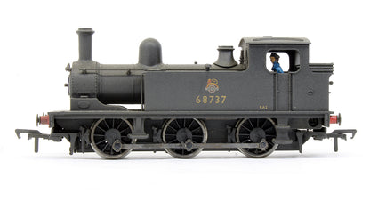 Pre-Owned 31-055A J72 Tank '68737' BR Black Early Emblem Steam Locomotive (Weathered)