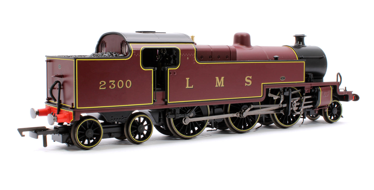 Pre-Owned Class 4P Fowler 2-6-4T 2300: Big Four Centenary Collection LMS Lined Crimson Lake Steam Locomotive