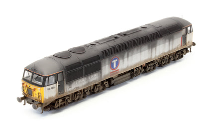 Bespoke Weathered Class 56 Triple Grey Transrail No.56129 Diesel Locomotive - Heavy Finish