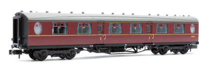 LNER Thompson First Corridor BR Maroon E11185E