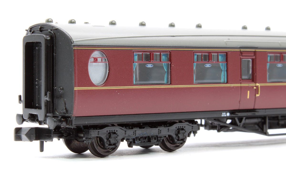 LNER Thompson First Corridor BR Maroon E11185E