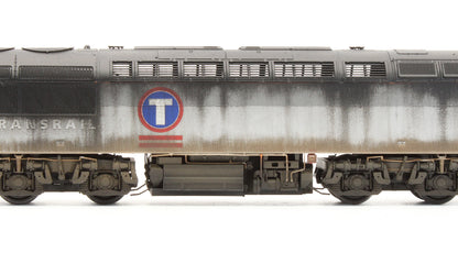 Bespoke Weathered Class 56 Triple Grey Transrail No.56129 Diesel Locomotive - Heavy Finish