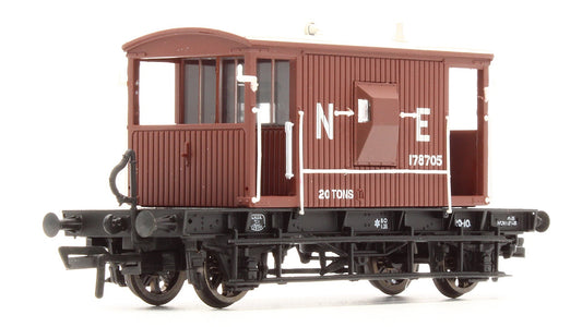 Pre-Owned 12 Ton Brake Van Fitted LNER Oxide No.178705