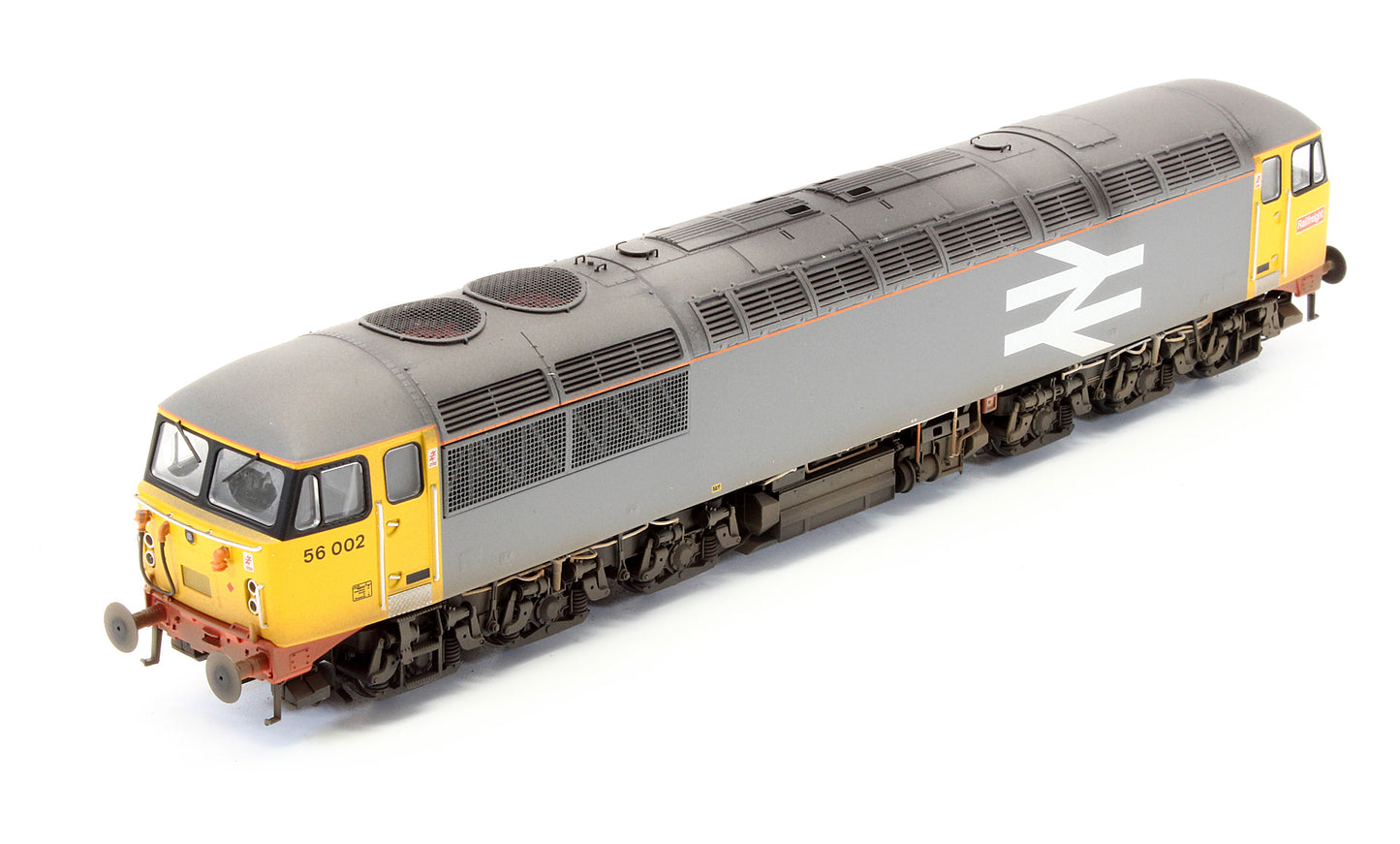 Bespoke Weathered Class 56 BR Original Railfreight Grey No.56002 Diesel Locomotive - Light Finish