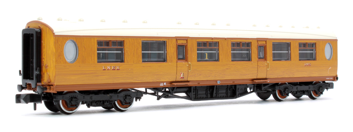 LNER Thompson Composite Corridor LNER Teak Effect 145