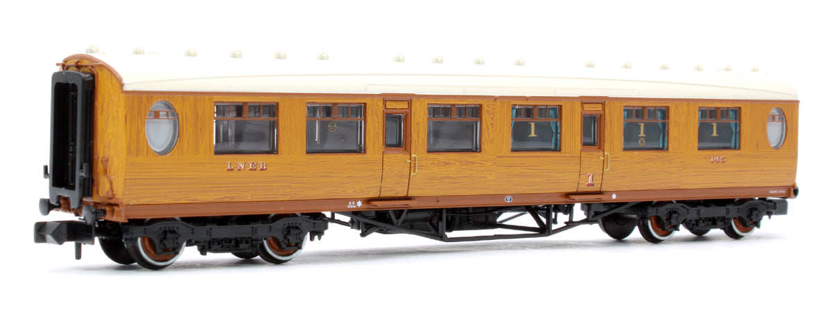 LNER Thompson Composite Corridor LNER Teak Effect 145