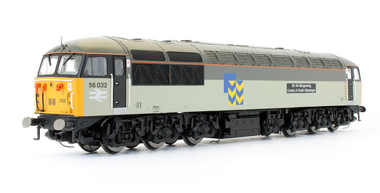 Pre-Owned R2752 Metals Sector Class 56032 'Richard 'Sir De Morgannwg County Of South Glamorgan' Diesel Locomotive