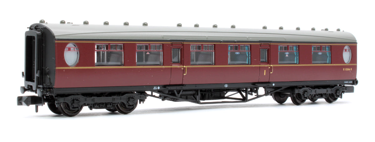 LNER Thompson Composite Corridor BR Maroon E1236E