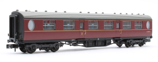 LNER Thompson Composite Corridor BR Maroon E1229E