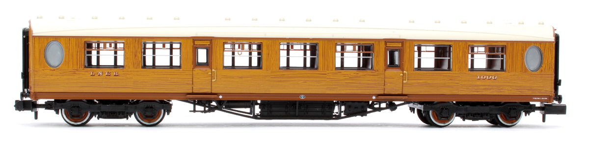 LNER Thompson Third Corridor LNER Teak Effect 1006