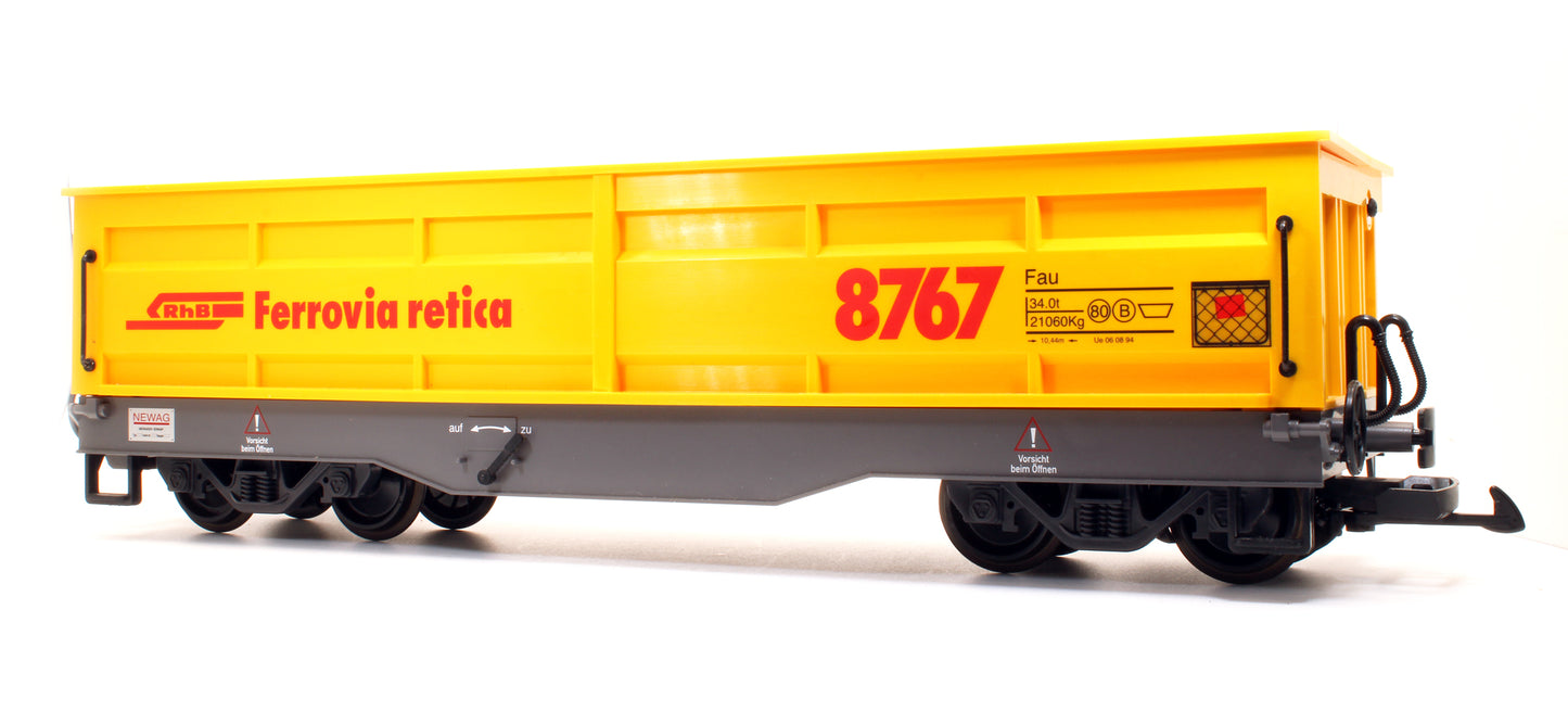Pre-Owned RhB Bogie Side Tipper Wagon '8767'