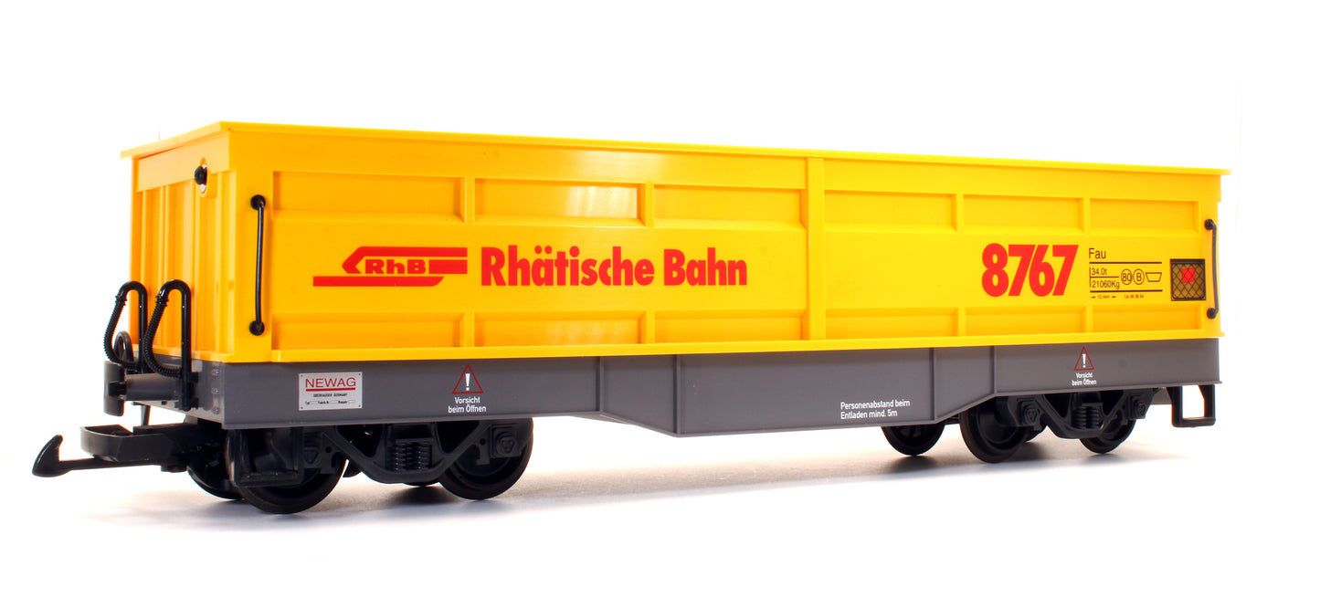 Pre-Owned RhB Bogie Side Tipper Wagon '8767'