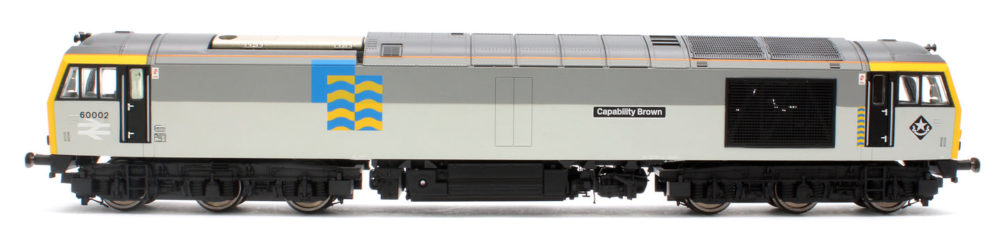 Class 60 Co-Co 60002 'Capability Brown' BR Diesel Locomotive