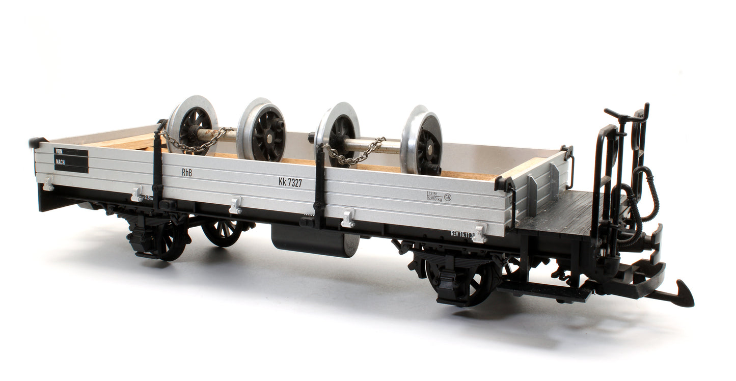 Pre-Owned RhB 4 wheel Open Wagon With Locomotive Wheel Load