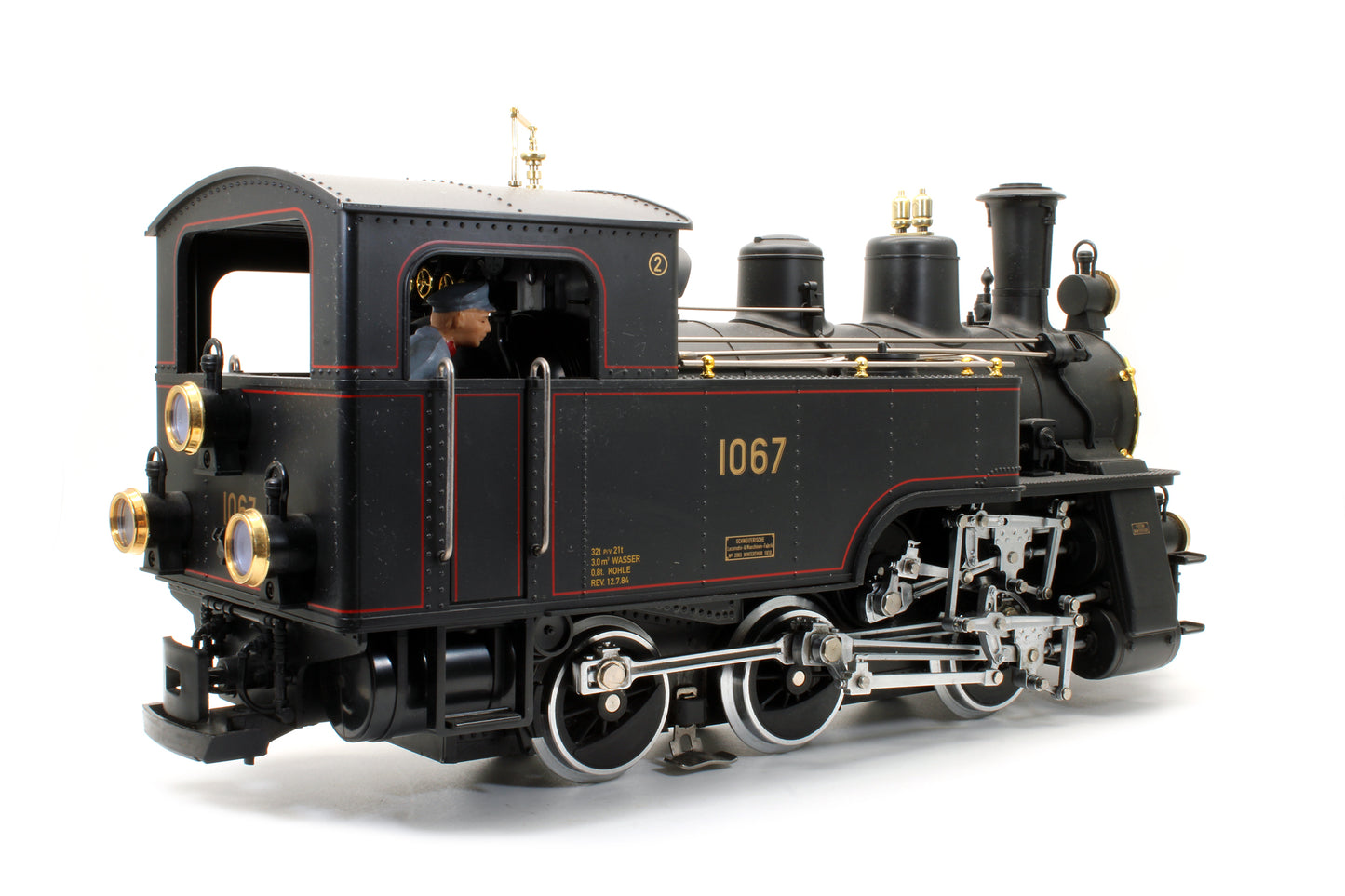 Pre-Owned Ballenberg Rack Steam Locomotive No.1067