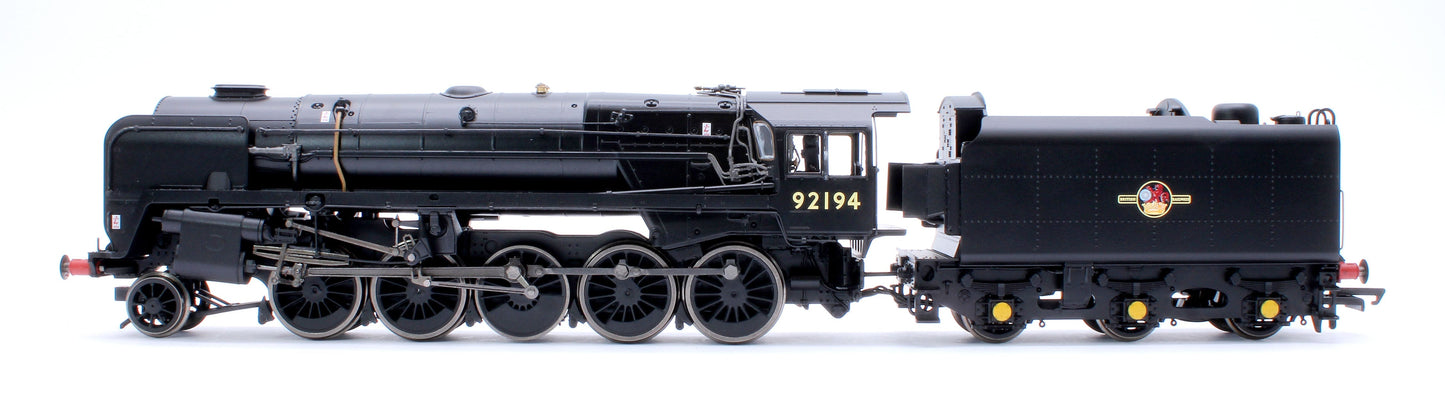 Pre-Owned R3987 BR Class 9F No.92194 2-10-0 Steam Locomotive - DCC Sound