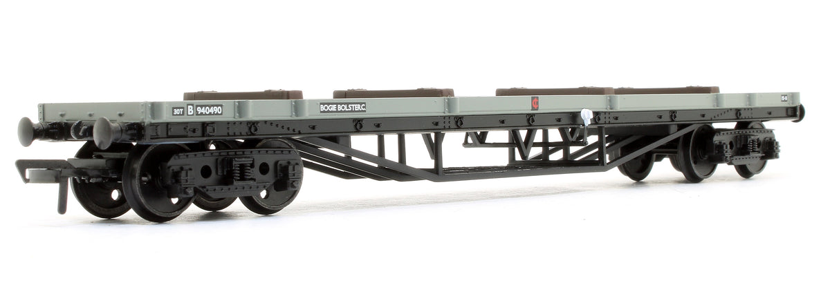 Pre-Owned 30T Bogie Bolster BR Grey (Early) 940490 - With Load