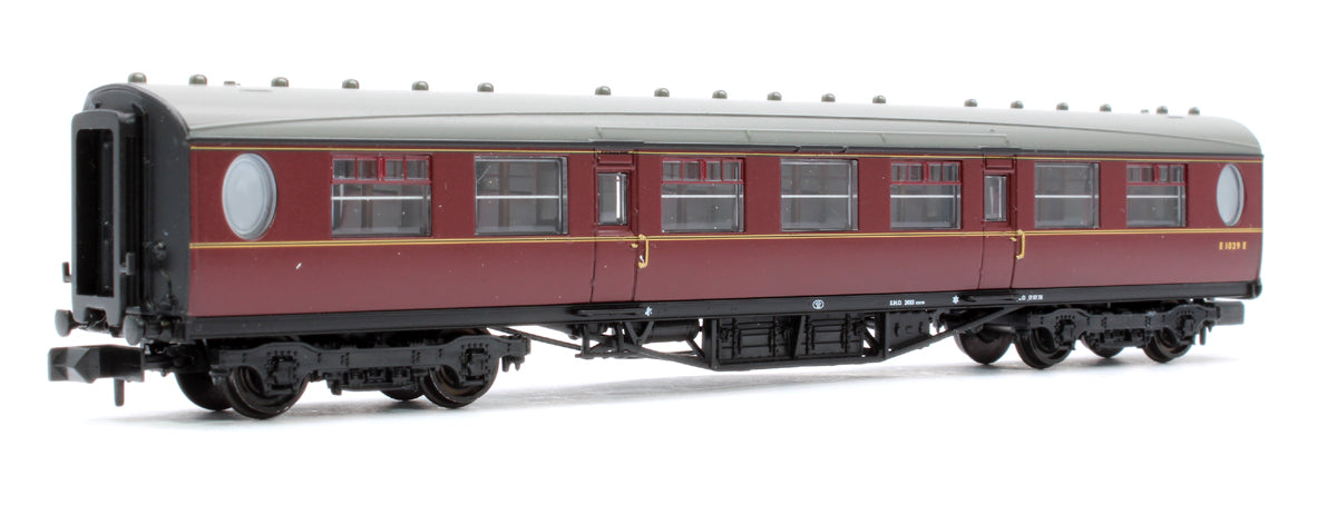 LNER Thompson Second Corridor BR Maroon E1029E