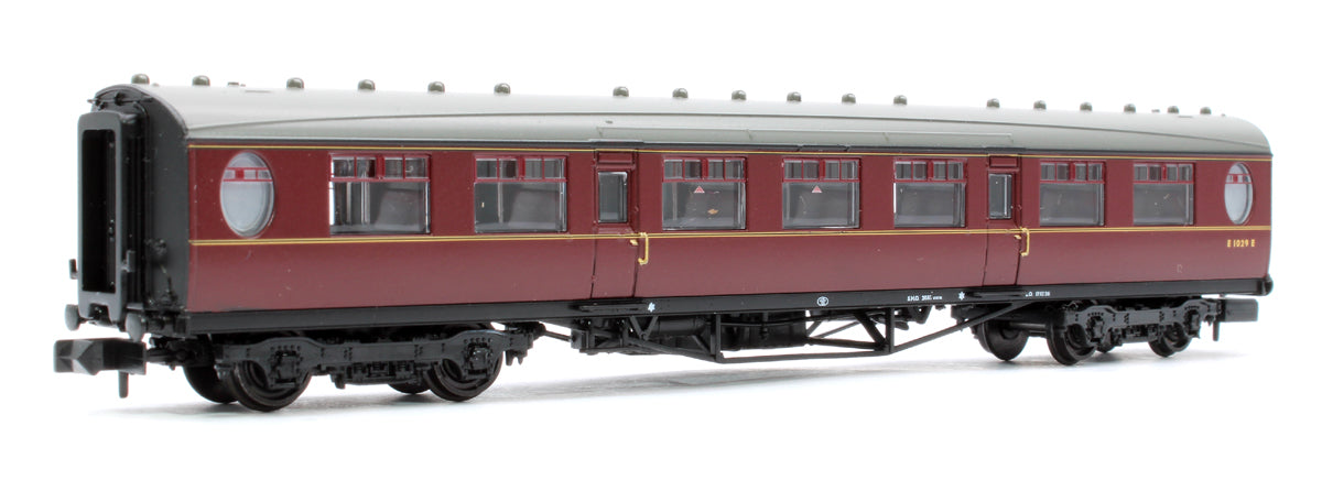 LNER Thompson Second Corridor BR Maroon E1029E