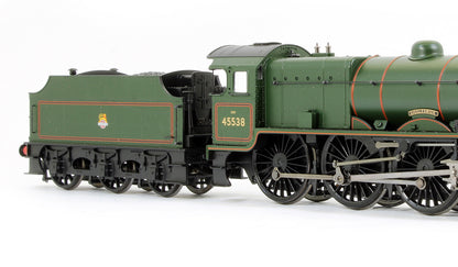 Patriot Class 45538 'Giggleswick' BR Lined Green Early Emblem Steam Locomotive