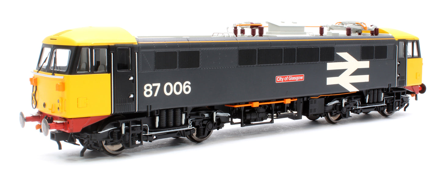 Class 87 87006 "City of Glasgow" Bo-Bo Large Logo Grey Diesel Locomotive