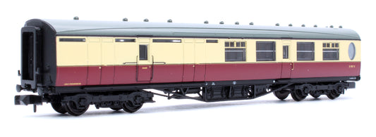 LNER Thompson Brake Third Corridor BR Crimson & Cream E1917E