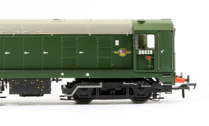 Class 20 D8028 BR Green With Indicator Discs Diesel Locomotive