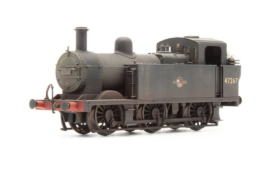 Pre-Owned 3F Fowler Jinty 47267 BR Black Late Crest Steam Locomotive - Renumbered & Custom Weathered