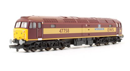 Pre-Owned EWS Class 47758 'Regency Rail Cruises' Diesel Locomotive