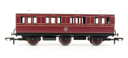 Pre-Owned NBR 6 Wheel 1st Class Coach No.414 - With Lights