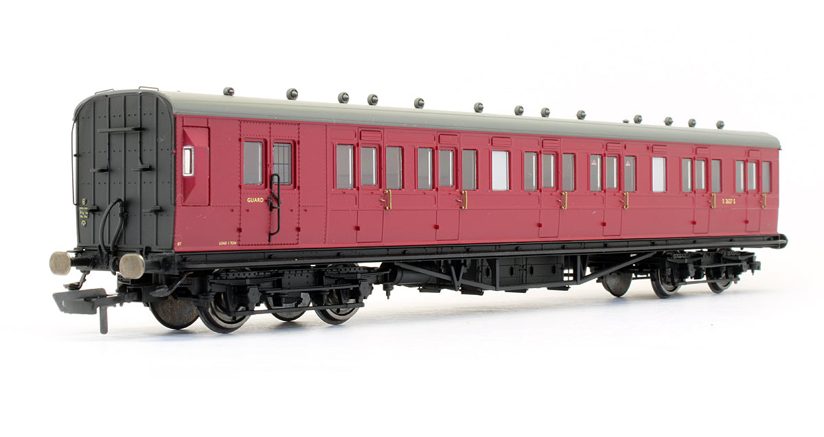 Pre-Owned BR Ex LSWR Non-Corridor Brake 3rd (Diag 98) S2627S Coach