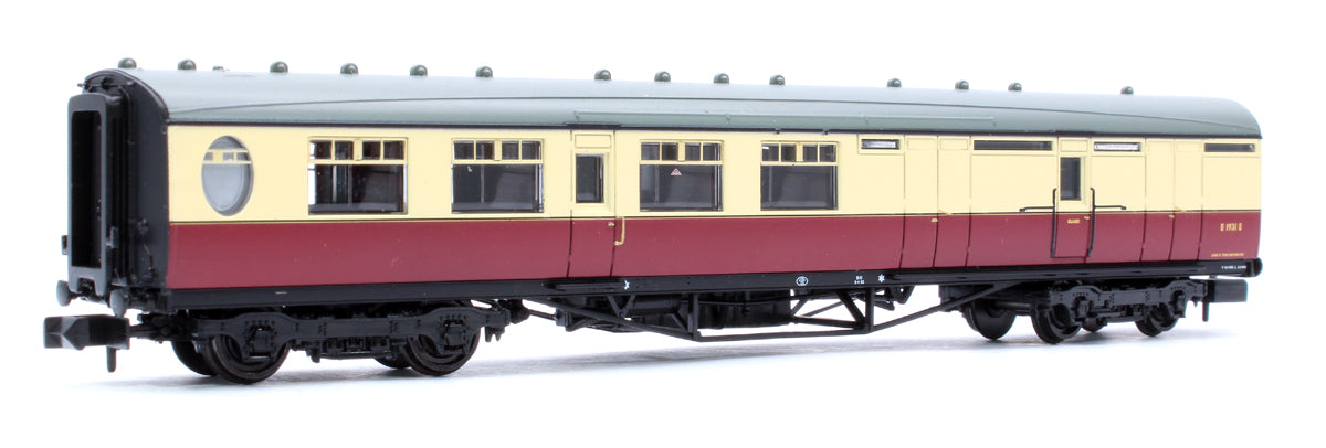 LNER Thompson Brake Third Corridor BR Crimson & Cream No. E1931E