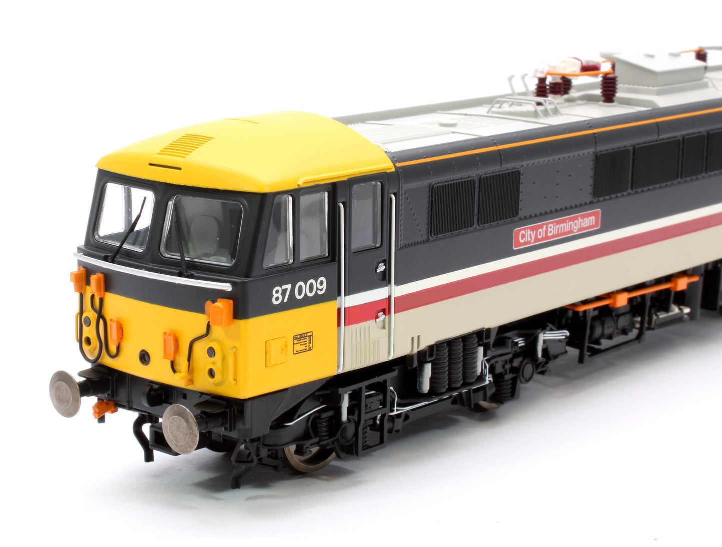 Class 87 87009 "City of Birmingham" Bo-Bo Intercity Executive Livery Electric Locomotive