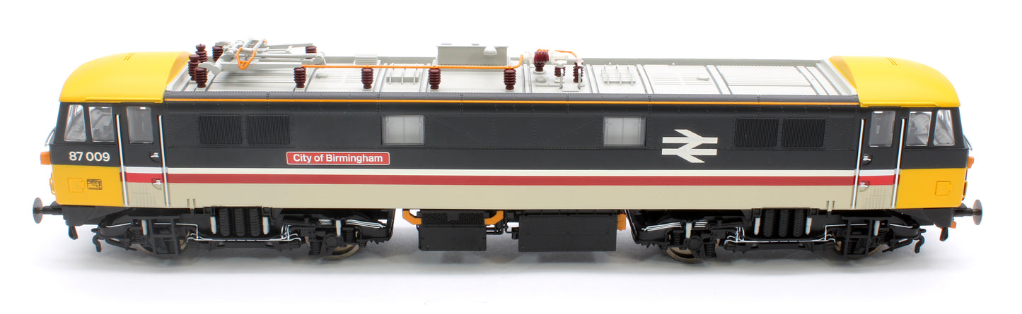 Class 87 87009 "City of Birmingham" Bo-Bo Intercity Executive Livery Electric Locomotive