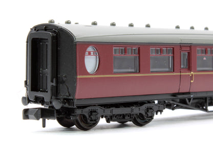 LNER Thompson Brake Second Corridor BR Maroon No. E16857E