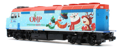 37-2016-DCC EMD F40PH ONP Christmas Train 2016 - DCC-Fitted