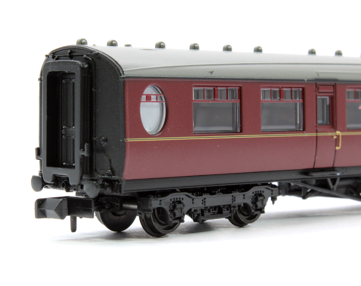 LNER Thompson Brake Second Corridor BR Maroon No. E16859E