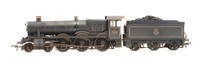 Pre-Owned Class Modified Hall Class 7904 BR Lined Black Early Emblem 'Fountains Hall' Steam Locomotive - Custom Weathered