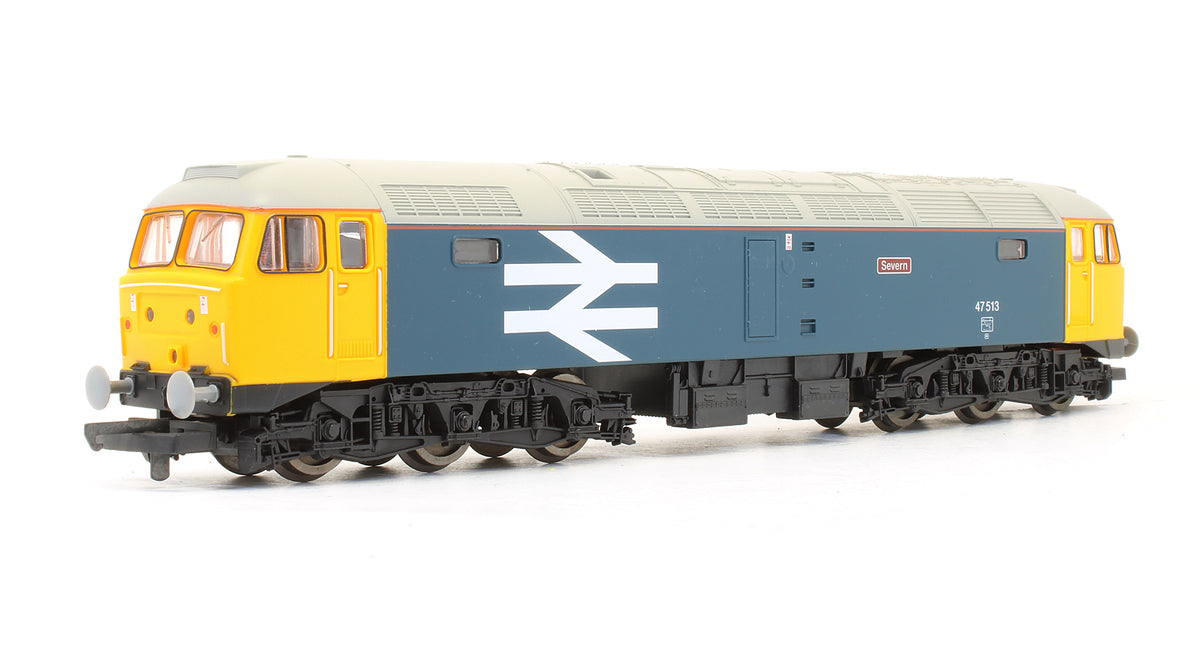 Pre-Owned BR Large Logo Blue Class 47513 'Severn' Diesel Locomotive