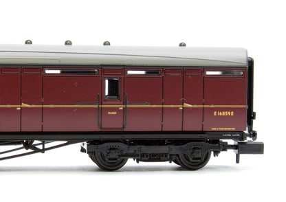 LNER Thompson Brake Second Corridor BR Maroon No. E16859E