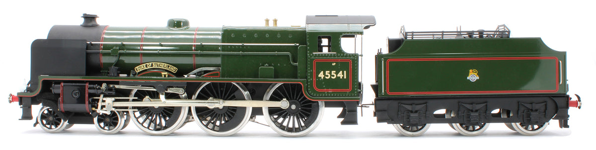 E/42-E1 Patriot Class "Duke of Sutherland" 4-6-0 BR Gloss Lined Green No. 45541 Steam Locomotive
