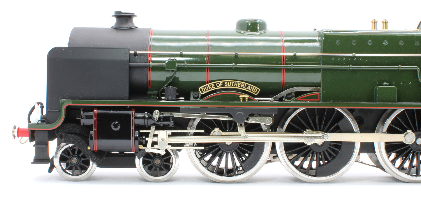 E/42-E1 Patriot Class "Duke of Sutherland" 4-6-0 BR Gloss Lined Green No. 45541 Steam Locomotive