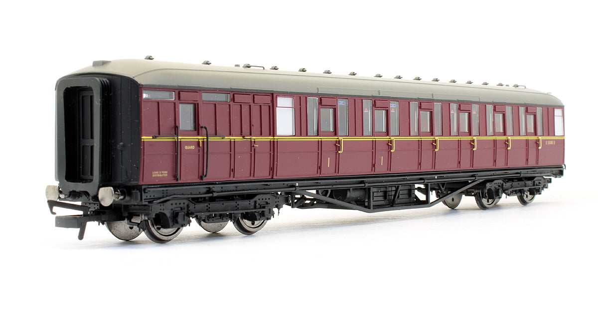 Pre-Owned BR Maroon 61ft 6in Corridor Brake Coach 'E 10080 E'