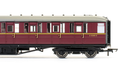 Pre-Owned BR Maroon 61ft 6in Corridor Brake Coach 'E 10080 E'