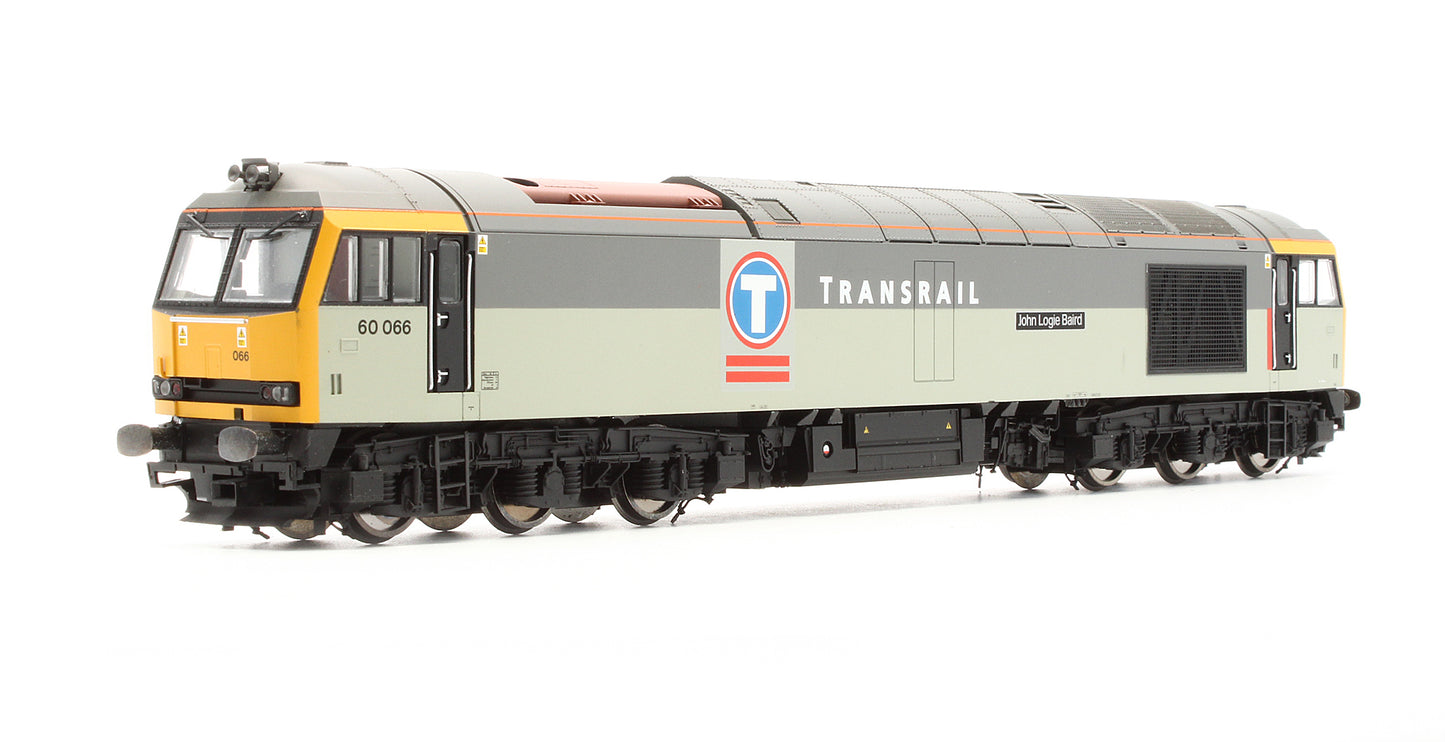 Pre-Owned Transrail Coal Sector Class 60066 'John Logie Baird' Diesel Locomotive - DCC Sound Fitted